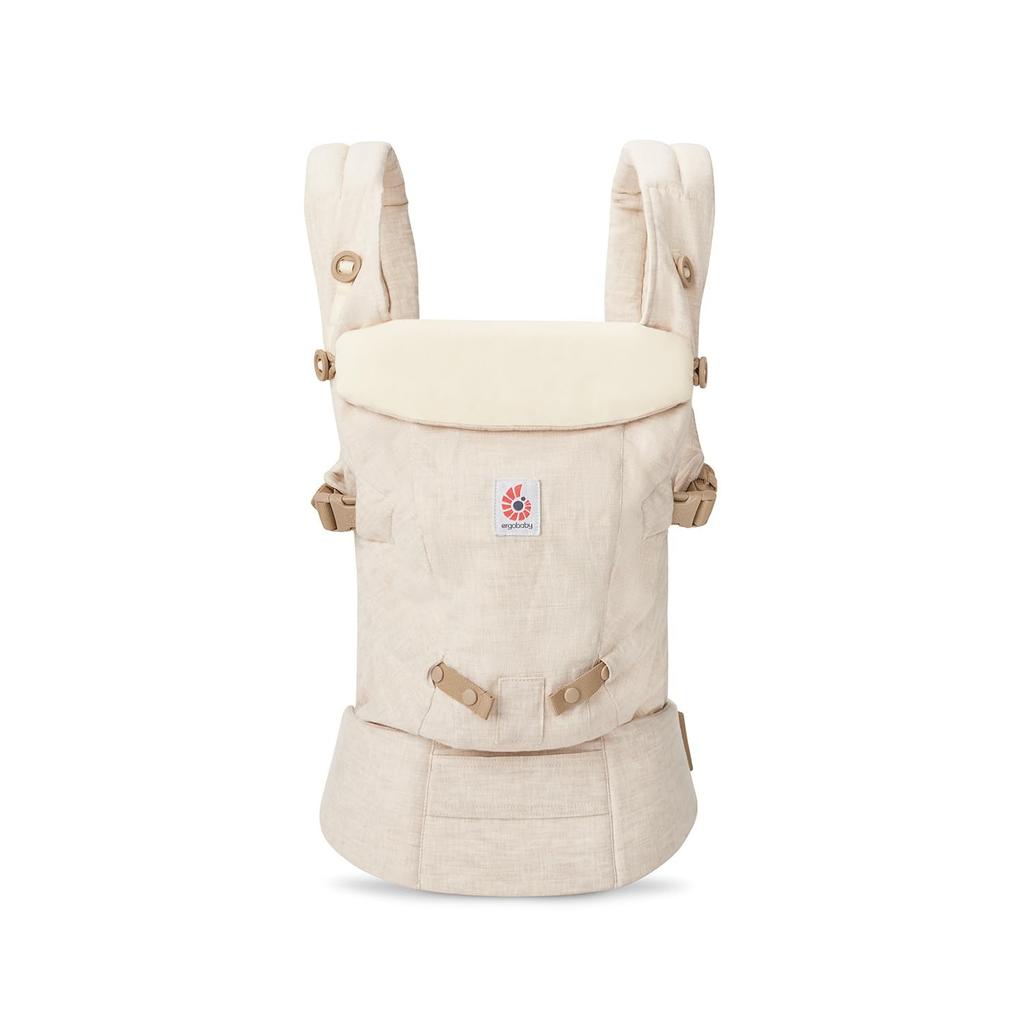 Ergobaby ADAPT Baby Perfect for Outings and CREGBCANATLIN Linen/Natural Carrier, Summer,