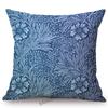 William Morris Floral Green Plant Flower Harmony Home Art Decorative Throw Pillow Case Sofa Cotton Linen Cushion Cover Case