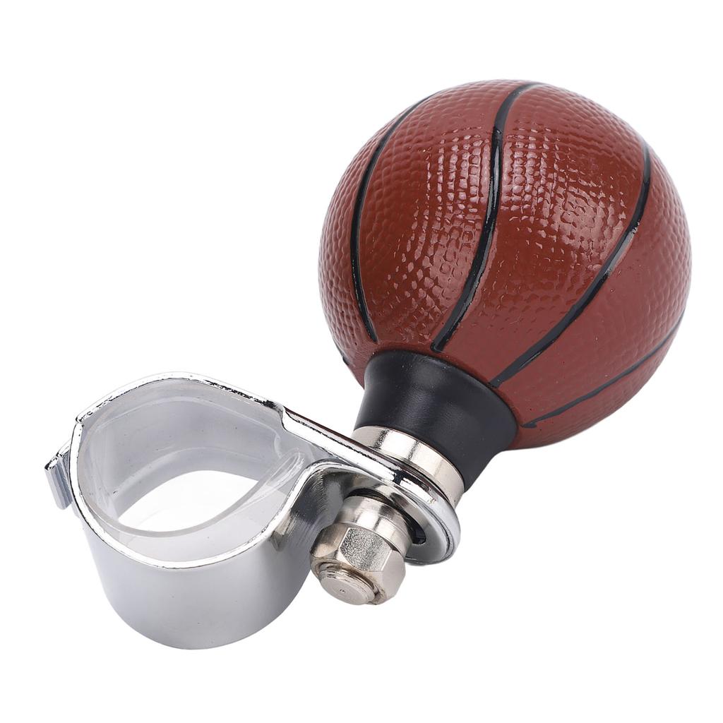 Steering Wheel Spinner Knob Basketball Look Sturdy Steering Wheel Knob Power Handle Ball for Car Truck Tractor Boat