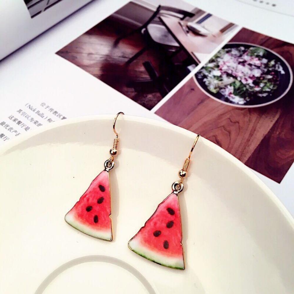 

Fashion Cute Fruit Shaped Earrings Set - Lemon Orange Grape Strawberry Women s Jewelry Gift Ideas