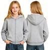 Giacca con Cappuccio e Zip Lunga Manica Casual Comfort Capospalla per Ragazze