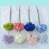 Silk Hydrangea Wedding Pathway Decor With Faux Flower For Celebrations And Photography