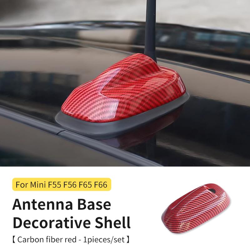 Car Exterior Trim Antenna Decoration Cover Sticker For MINI Cooper S JCW F65 F66 F56 F55 Car-Styling Accessories