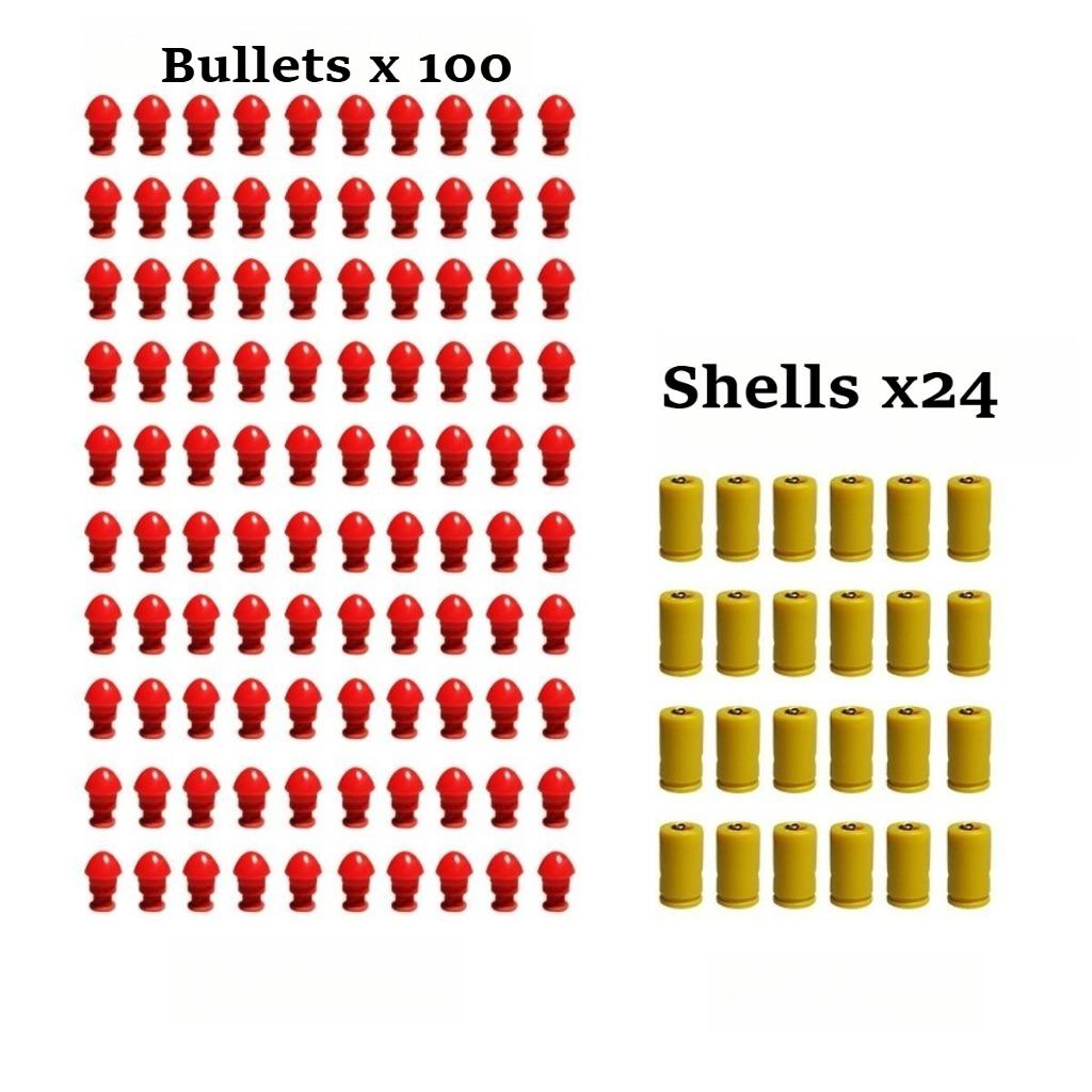 Shell Ejecting Toy Gun Bullets Refill Reusable Ammo Clip Loader For M1911 Glock Sig17 Desert Eagle Airsoft Pistol Shooting Game