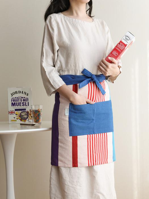 ORIGO Organic Handmade Cotton Waist Apron Sandy Glow single type