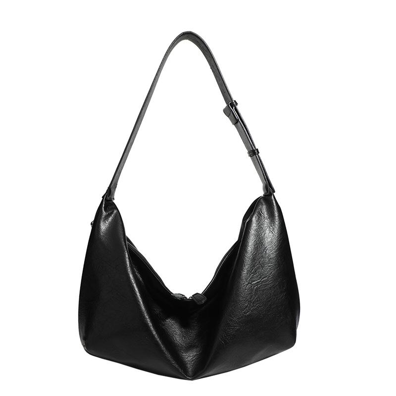 Large Capacity Messenger Big Bag Female Senior Sense Casual Versatile College Student Class Commute