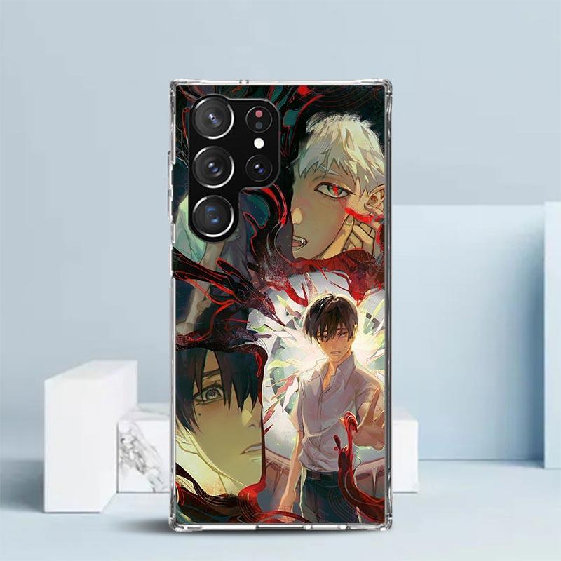 H-Hikaru Ga Shinda Natsu Soft Cover for Samsung Galaxy S25 Edge S26 S24 S23 Ultra Phone Case S22 S21 Plus S20 FE Print Pattern S