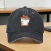 Sharks and kittens Baseball Cap Sun  Outdoor Gym SunProof Washed Trucker Hat FeUnisex Unisex Casual Print Snapback Cap