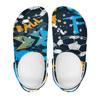 Unisex Lightweight Printed EVA Clogs Breathable Garden Shoes Slip On Beach Pool Home Bathroom Casual Sandals Home Outdoor Use