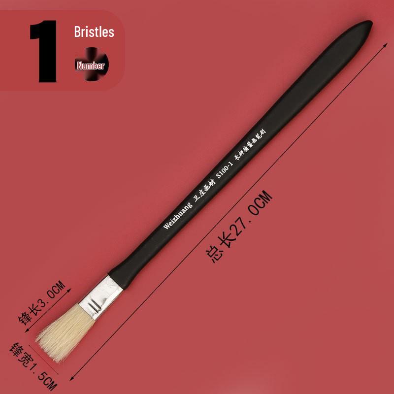 Multifunctional Nylon Brush: BBQ, Paint, Cleaning, 1-12 Plate Sizes