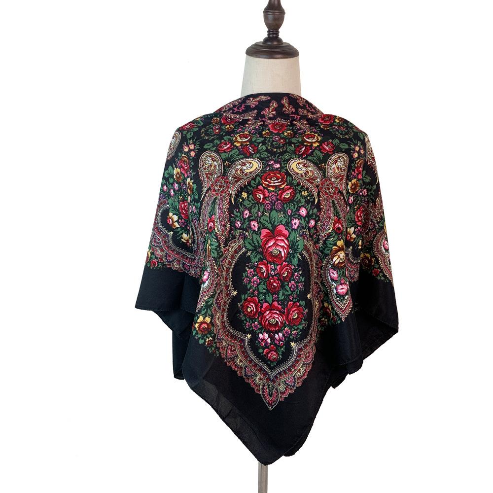 

100cm Ethnic Style Women s Square Scarf Tourism Scarf