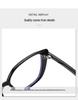 Women's Ultralight Square Cat-Eye Glasses 2502 – Anti-Blue Light, Myopia Ready, Stylish TR Frame
