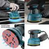 Quiet 6 Speed Grinder with Ergonomic Grip 5Inch Random Orbital Sander for DIY Projects and Professional Polishing Tasks