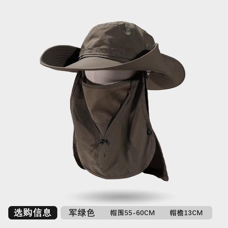 Sun Hats for Men Women Fishing Hat UPF Protection Wide Brim Bucket Hat Breathable Quick-Dry Water Rapellent Outdoor Hiking Beach Travel Summer Hats