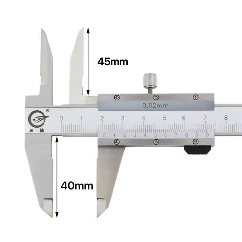 Extended Jaw Digital Vernier Caliper 0-150mm for Deep Hole Inner Diameter Measurement