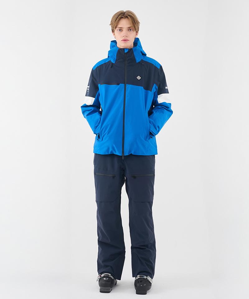 Dolauteoweeo [Doll X Fogus] Fogus Grid Ski Pants 2 Types Black/Navy Unisex
