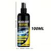 Headlights Restoration Kit Polishing Coating Cleaner Protection 100ml Car Light Cleaner Headlight Kit For Glass Lenses Detailing