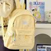 Schoolbag New School Bag Women's Large Capacity Backpack Junior High School High School Students Full of Stars Fashion Lightweight Casual Backpack