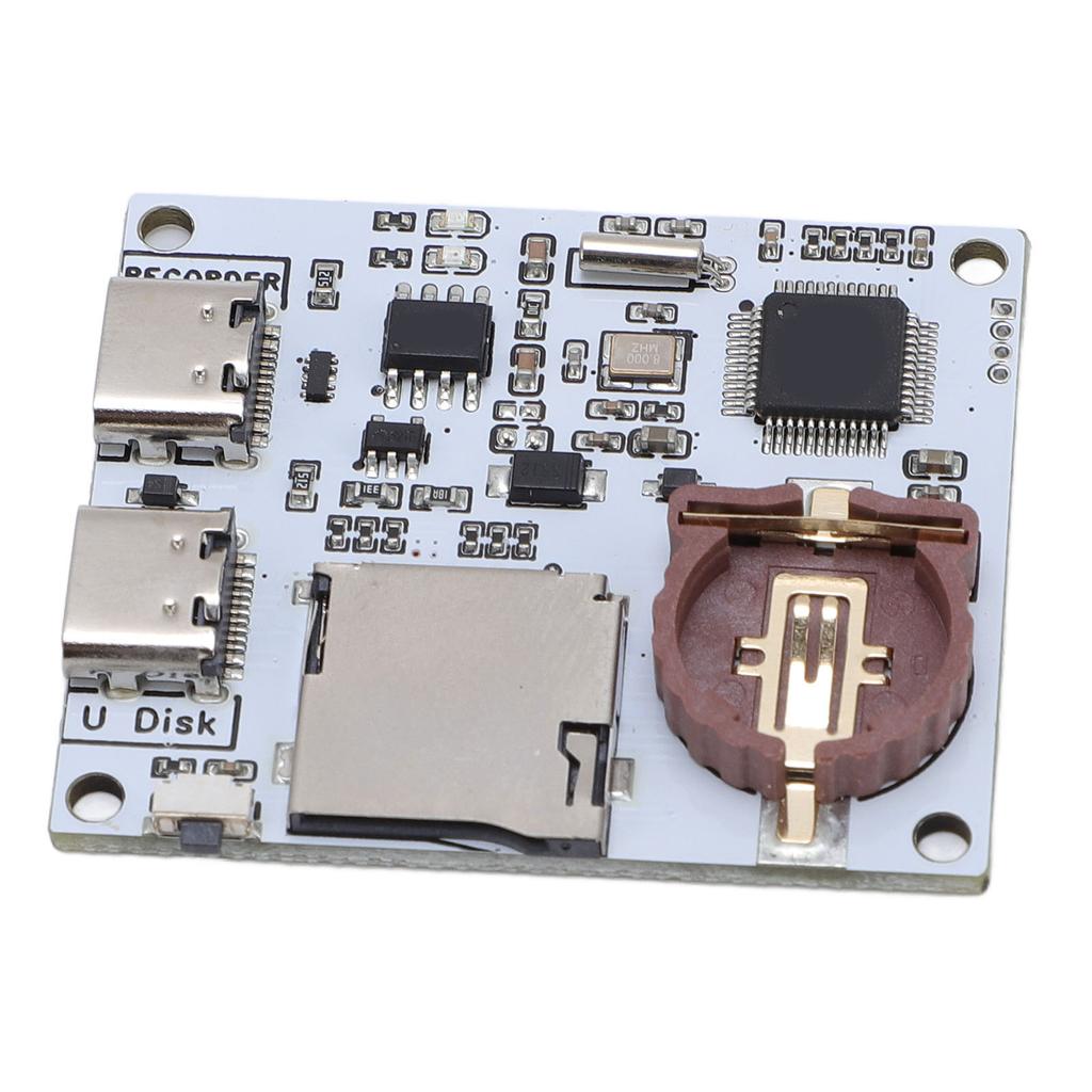 USB Serial Port Recorder Module, USB to Memory Card Timestamp TXT File Archive, Serial Data Logger Module with Dual LED Indicator