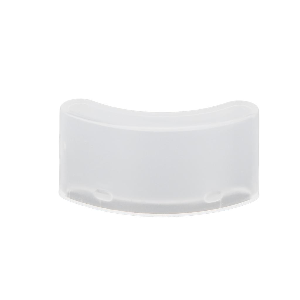Eyelash Comb Curved Design Separate Cover Stainless Steel Material Black Straight Handle Lash Separator for Beauty Care