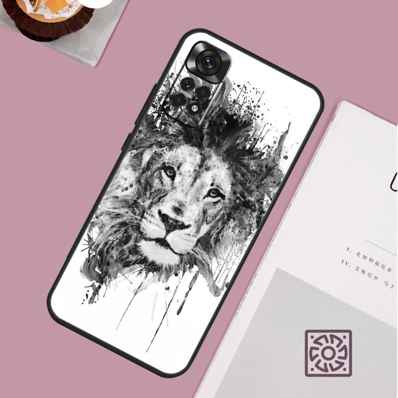 Ferocious Lion Case For Xiaomi Redmi Note 14 13 12 11 10 15 Pro Plus Redmi 15 13 13C 10C 12C 14C 15C Cover