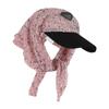Trendiger Damen-Netz-Sonnenhut mit verstellbarem Riemen, bequeme Baseballkappe, lässiger Outdoor-Hut für Musikfestivals, Pink
