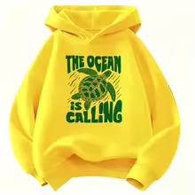 Autumn Children's Comfortable Hooded Sweatshirt, Korean-style Trendy Loose and Soft Breathable Boys' and Girls' Coat
