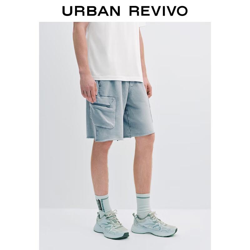 UR Men's Washed Cotton Drawstring Shorts