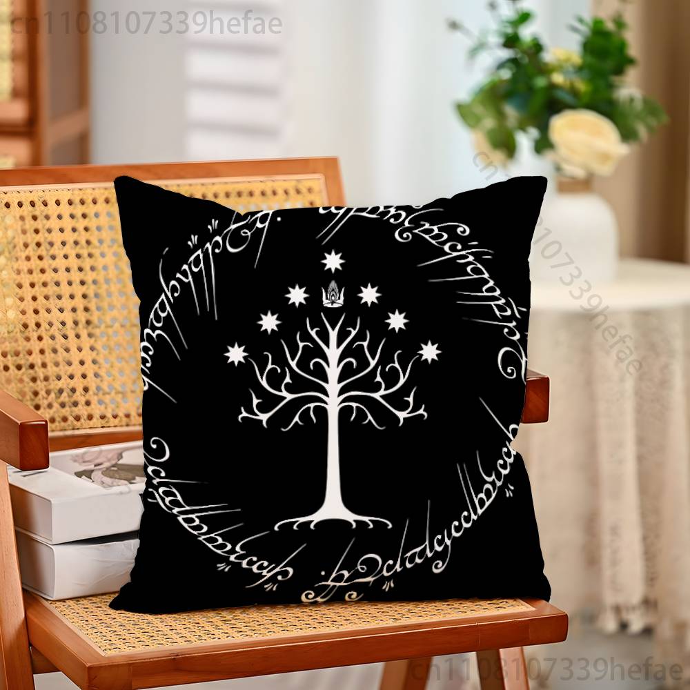

LLords of the RRingES Pillow Case Plush Pillow Cases Home Decoration Pillow Cover for Sofa Bed Chair Living Room 30x30cm
