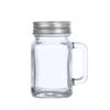 40ml/60ml/120ml Small Sealed Jar With Lid Portable Handle Cup Glass Bottle Leakproof Glass Water Bottle For Milk Coffee Glass