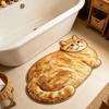 Cute Cat Carpet Cartoon Rug Cute Door Mat Soft Bedside Rug Carpet For Living Room Bedroom Bathroom Mat Kitchen Rug Home