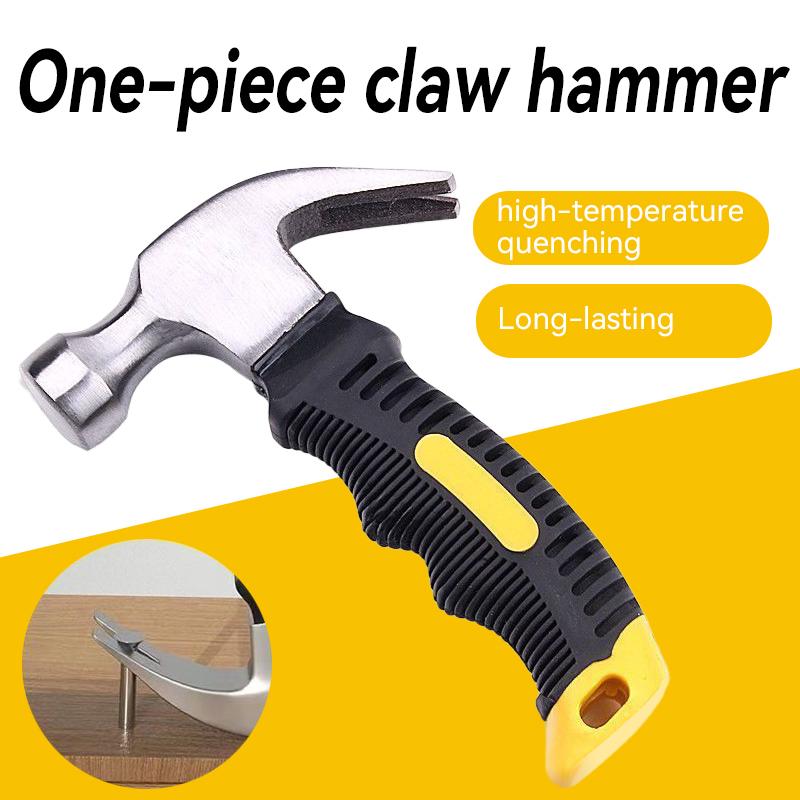 Multifunctional Mini Claw Hammer Engineering Handle Lightweight Portable Carpentry Window Breaking Hand Tools Home