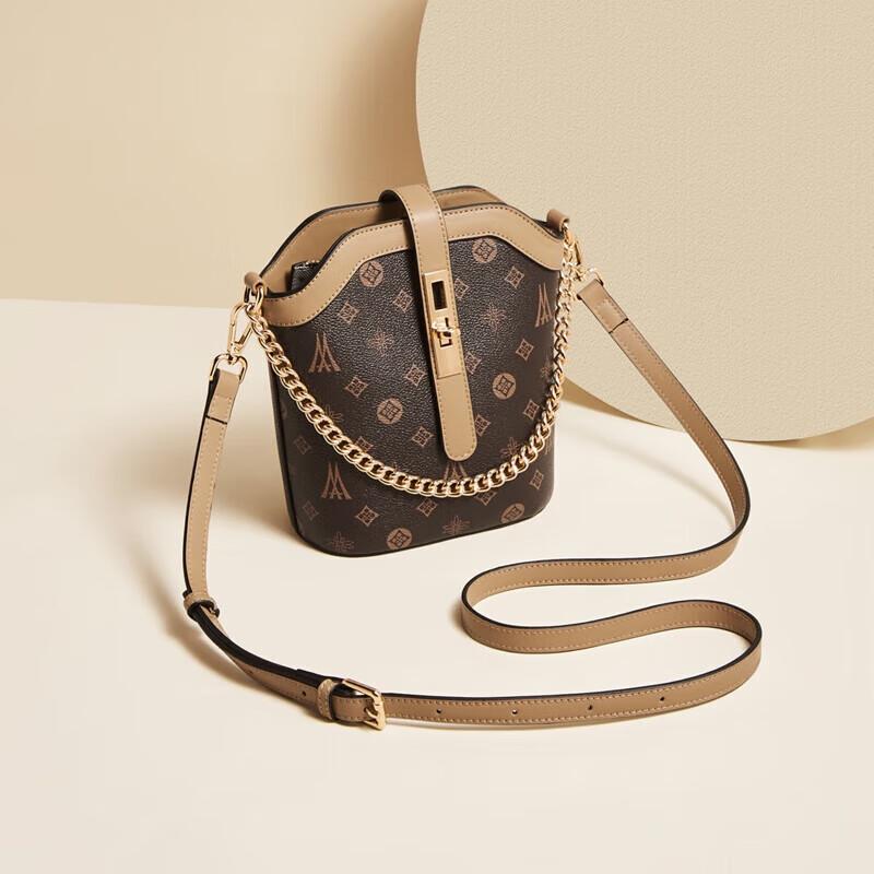 CROCODILE Women's Vintage Monogram Shoulder & Crossbody Bag