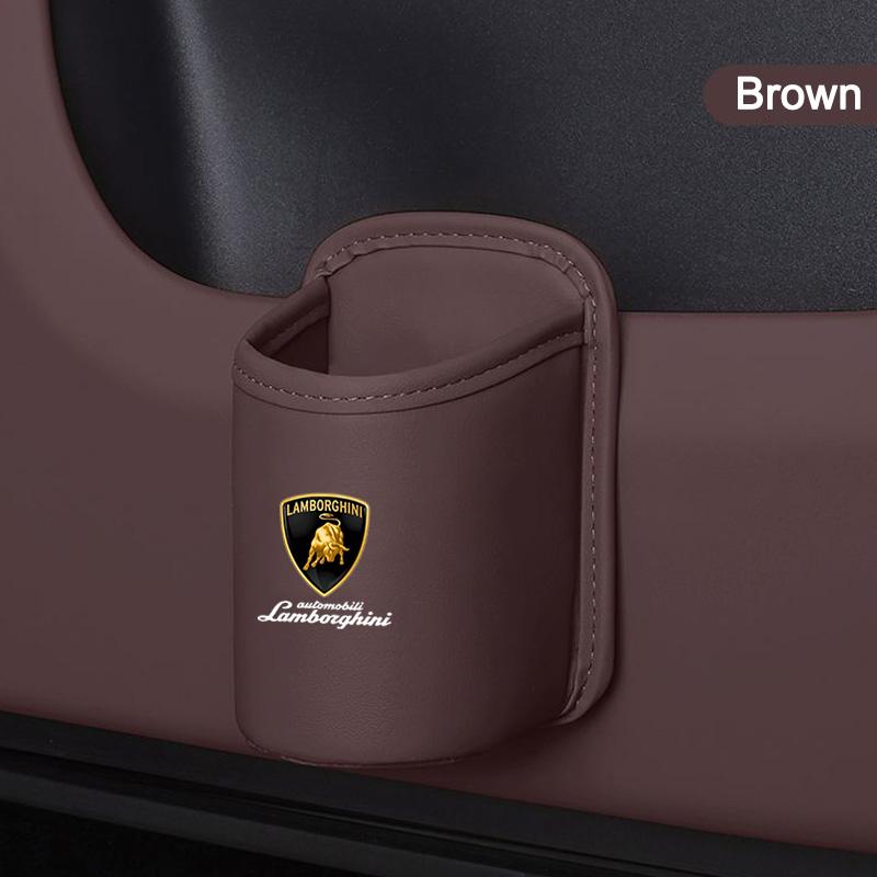 New Car Seat Back/Door Water Cup Box Drink Storage Bottle Rack For Lamborghini LP570 LP610 Urus LP700 LP770 Gallardo Aventador