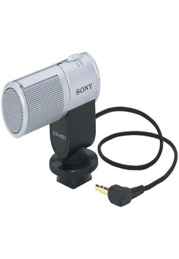 Sony ECM-MS1 Stereo Zoom Video Camera Microphone for DCR-HC20 30 40 65 85 DCR-VX2100 HDR-FX1