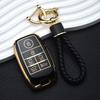 6 Buttons Remote Control Shell Fob Key Case Protection Skin for KIA Sedona Grand Carnival Sorento TPU Car Key Cover Holder