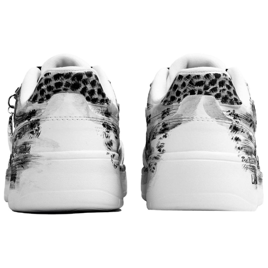 Li Ning Sycee Wear resistant And Lightweight Low top Skateboard Shoes Men's Black White AGCT339-6(Team1024-BOX)