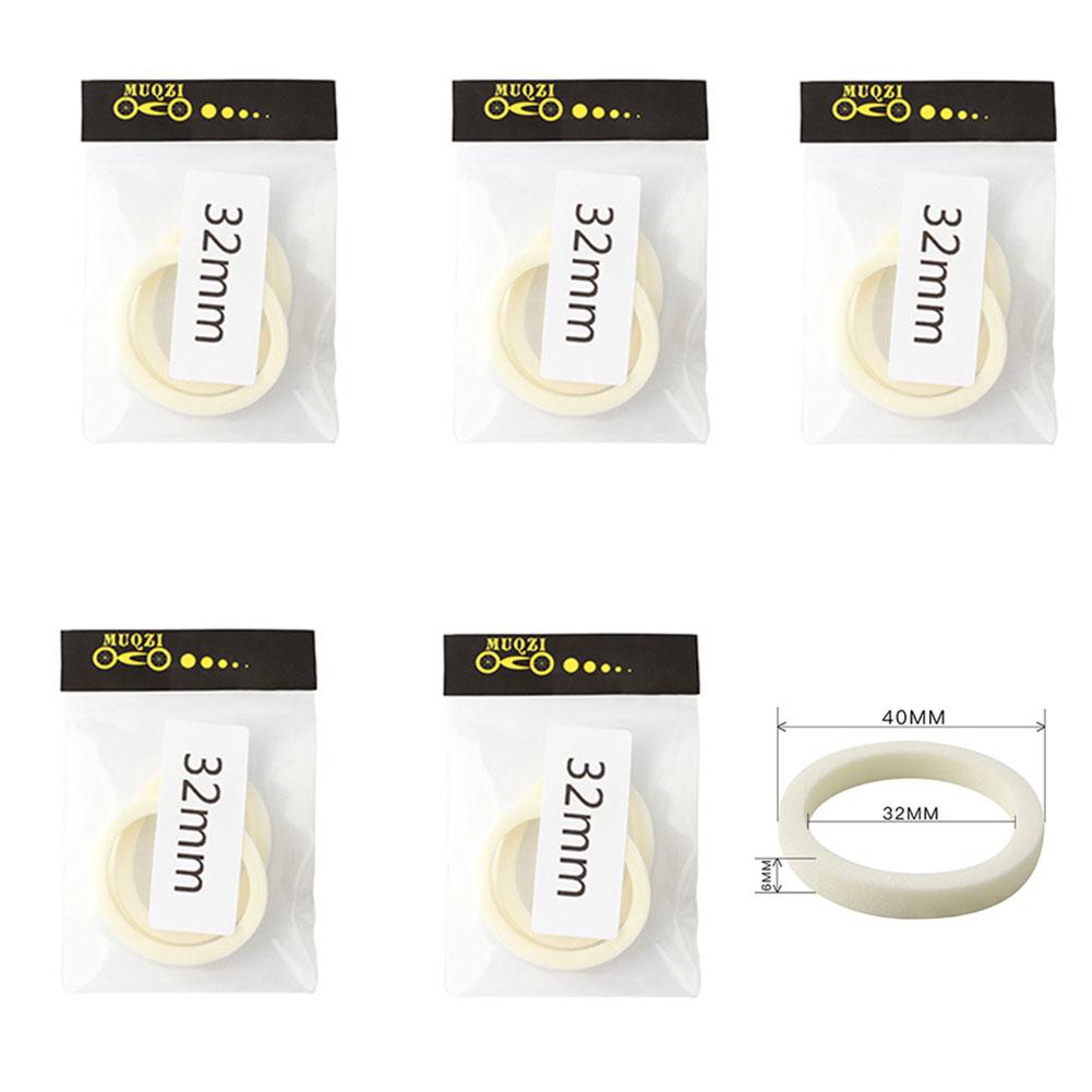 2/4/10PCS MTB Bike For Maintenance Sponge Ring Suspension For Oil Sealed Lubricating Sponge Ring Cycling Accessories