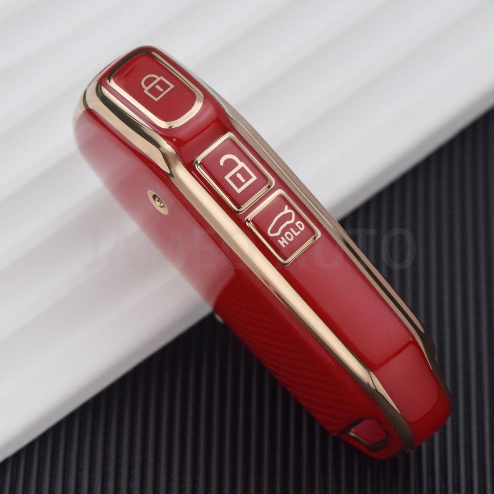 

For Kia K3 KX3 KX7 K5 Sportage Carnival Mpv KIA Smart Remote Key Cover K8 3 Buttons TPU Car Key Case Key Shell Accessories