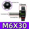 Adjustable Plum Blossom Plastic Head Star Handle Screw Bolt
