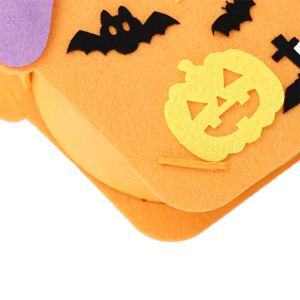 Children's Toys Tote Bag DIY Material Halloween Bag Gift Basket Storage Bucket Halloween Candy Bag