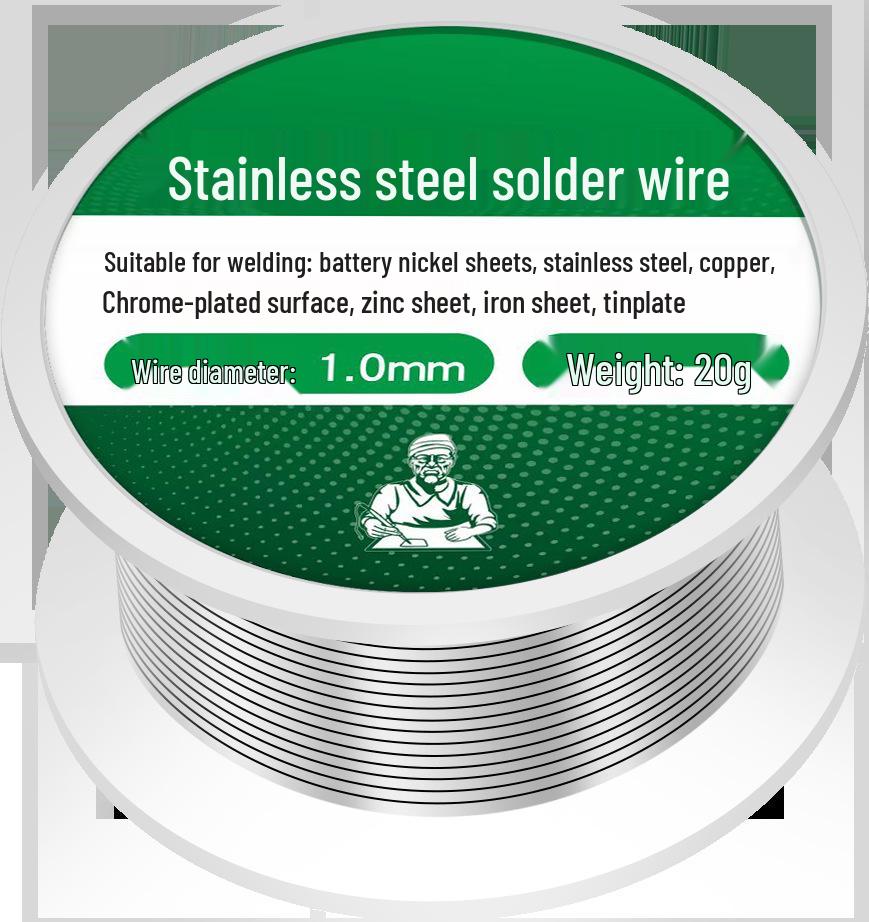 Stainless Steel Multi-Function Solder Wire for Fire Welding and 18650 Battery Connections