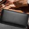 WEZHO Men's Genuine Leather Long Wallet
