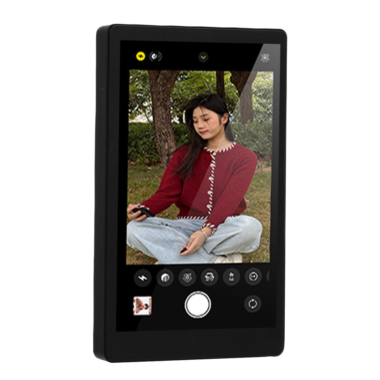 

Magnetic Phone Vlog Selfie Screen 480x800 Wireless Phone Back Camera Screen 3 Adjustable Brightness 3.97in HD with