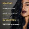 BBLUNT Salon Secret High Shine Conditioning Hair Colour Natural Black 130G Pack of 1 Long Lasting Vivid Colour