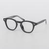 SBKA Ted2-C01 Round Horn-Rimmed Glasses (Blue Light Blocking)