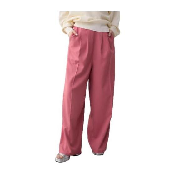 [AZUL by moussy] Front Tuck Easy Wide Pants Women s 250ISB31-110C