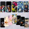 Pet Dog Pug Transparent Phone Case for LG K22 K30 K40 K40S K41 K42 K50 K50S K51 K51S K52 K61 K62 K71 K92 Q60 Q61 V40 V50 V60