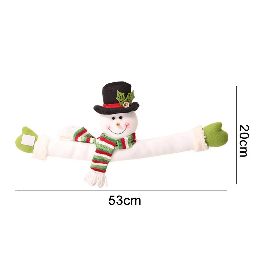 

Christmas Curtain Buckle Santa Elk Elf Doll Xmas Ornaments Santa Claus Snowman Elk Shape Curtain Tieback Navidad New Year 2025
