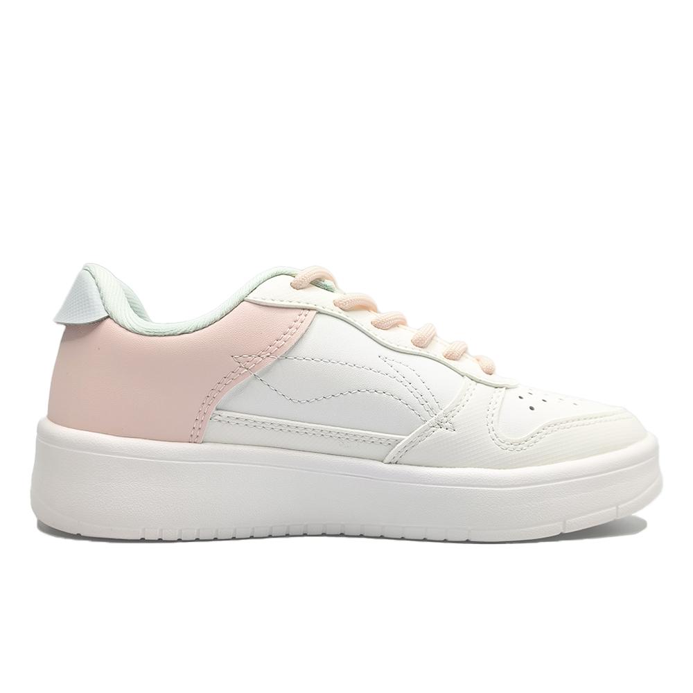 Li Ning Floating Boat Slip Resistant Cushioning Abrasion Resistant Low top Skateboard Shoes Women's Pink AGCS420-4(Team499-)